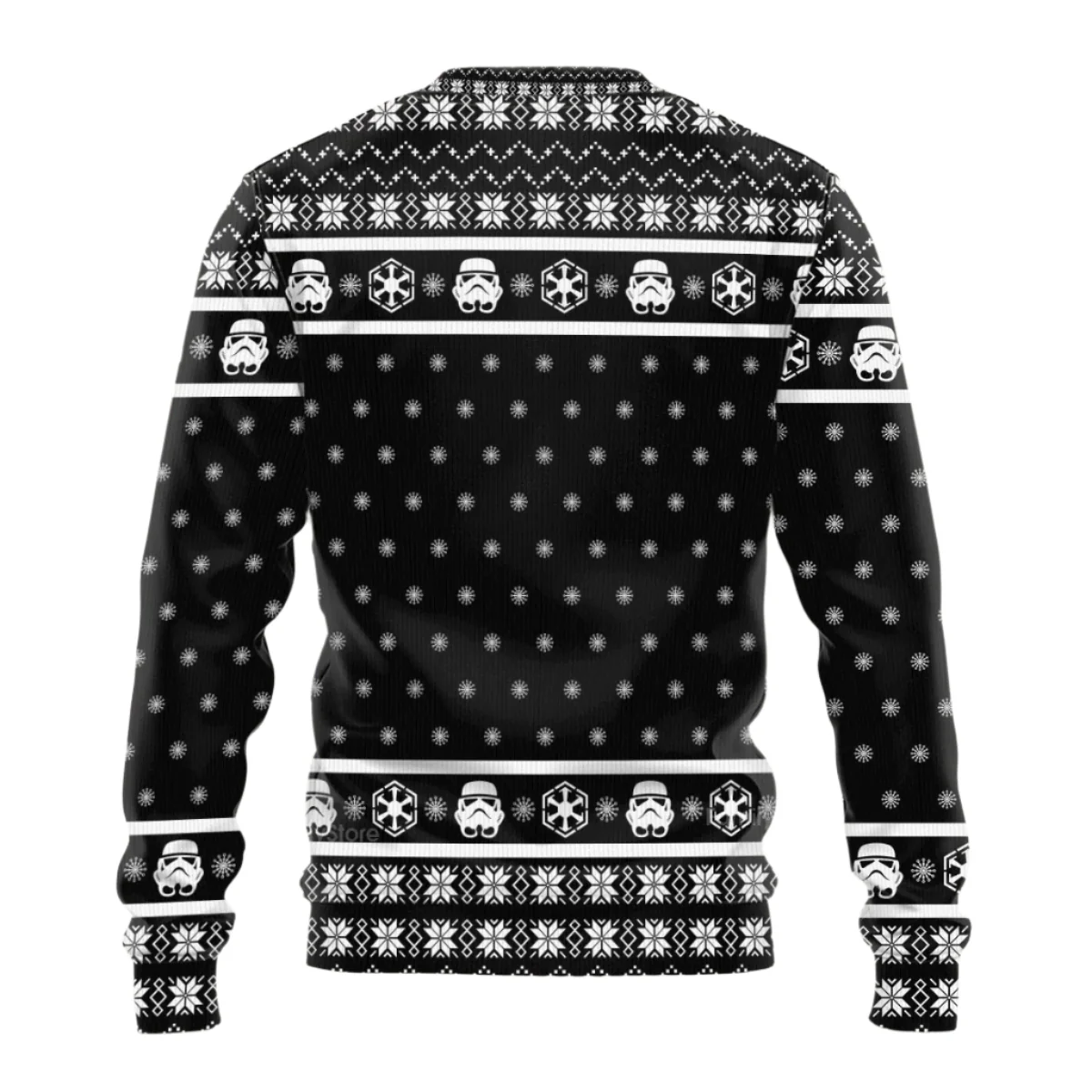 Stwa Merry Sith Mas Darth Vader Unisex Ugly Christmas Sweaters - Image 3