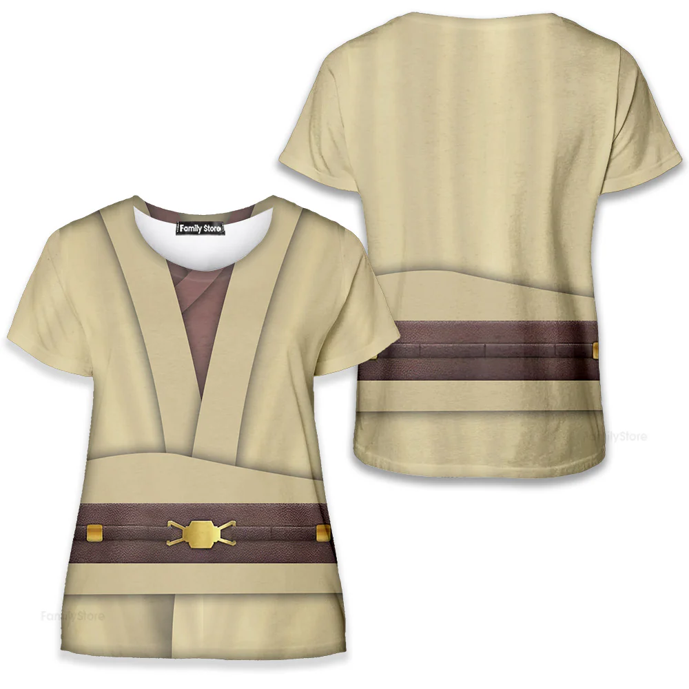 Stwa Obi Wan Kenobi Costume T-Shirt For Men And Women - Image 4