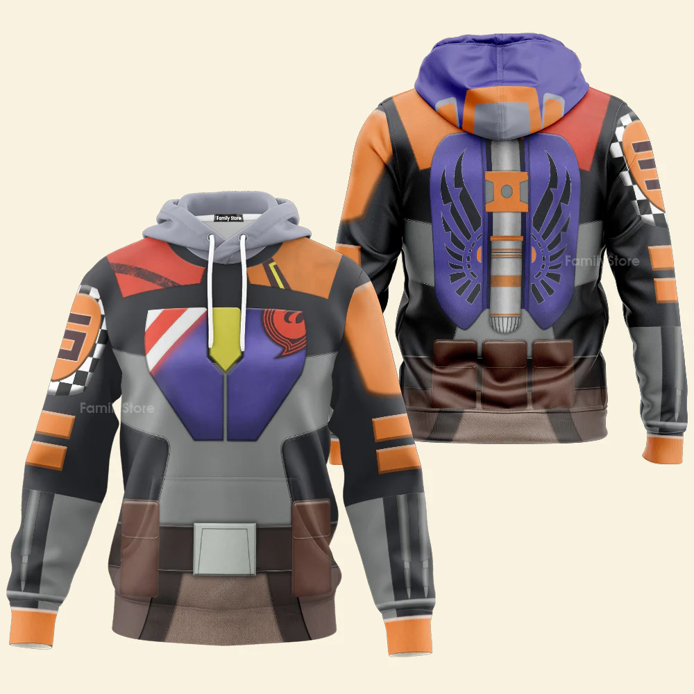 Stwa Sabine Wren Costume Hoodie Sweatshirt Sweatpants Tshirt Hawaiian shirt CSSWR051 - Image 3
