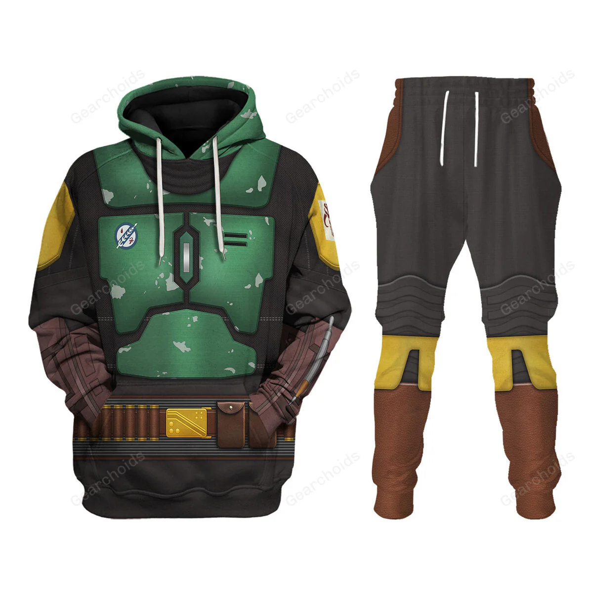 Stwa The Book Of Boba Fett Costume Hoodie Sweatshirt Sweatpants CSSWR042