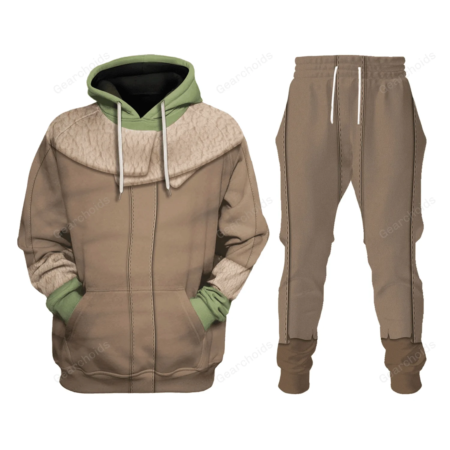 Stwa The Child Costume Hoodie Sweatshirt Sweatpants Tshirt Hawaiian shirt CSSWR010