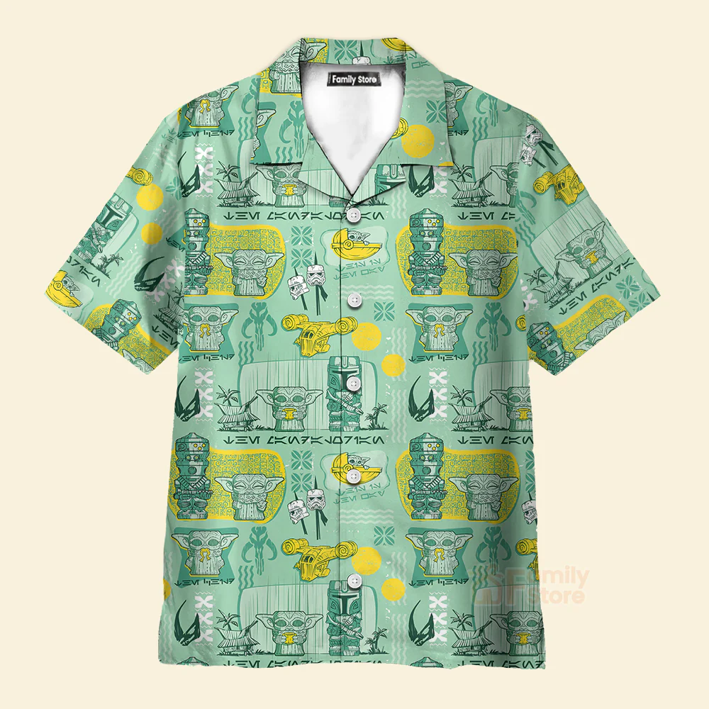 Stwa Tiki Tropical Hawaiian Shirt