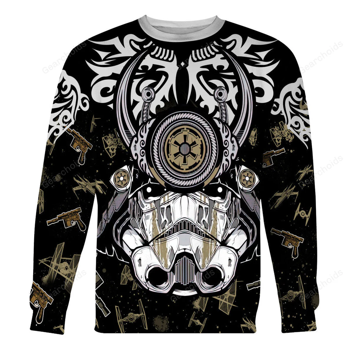 Stwa Trooper Samurai Costume Hoodie Sweatshirt Sweatpants CSSWR029 - Image 4