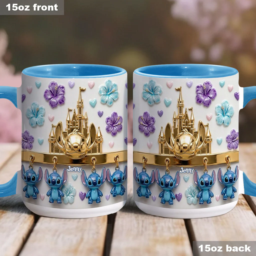 Sti Castle Ohana Means Family - Personalized Accent Mug - Gift For Movie Fans NL122 - Image 4