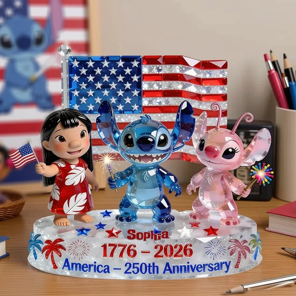 Sti Celebrate 250 Years Of America - Personalized Acrylic Plaque - Gift For Movie Fans, Patriots NL122 CT6050531 - Image 2