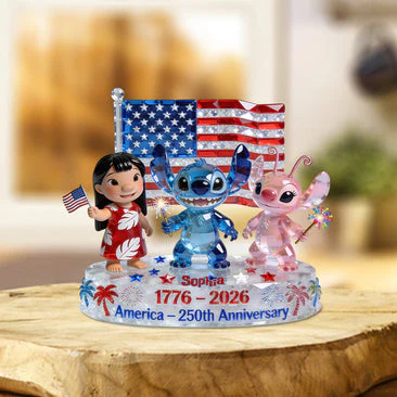 Sti Celebrate 250 Years Of America - Personalized Acrylic Plaque - Gift For Movie Fans, Patriots NL122 CT6050531 - Image 3