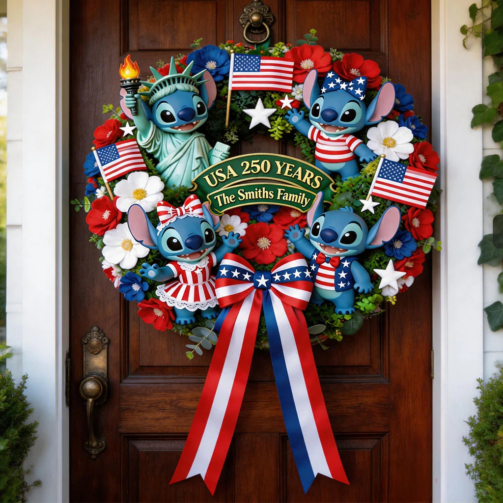Sti Celebrate 250 Years Of America - Personalized Custom Shaped Wood Sign - Gift For Family, Patriots NL122