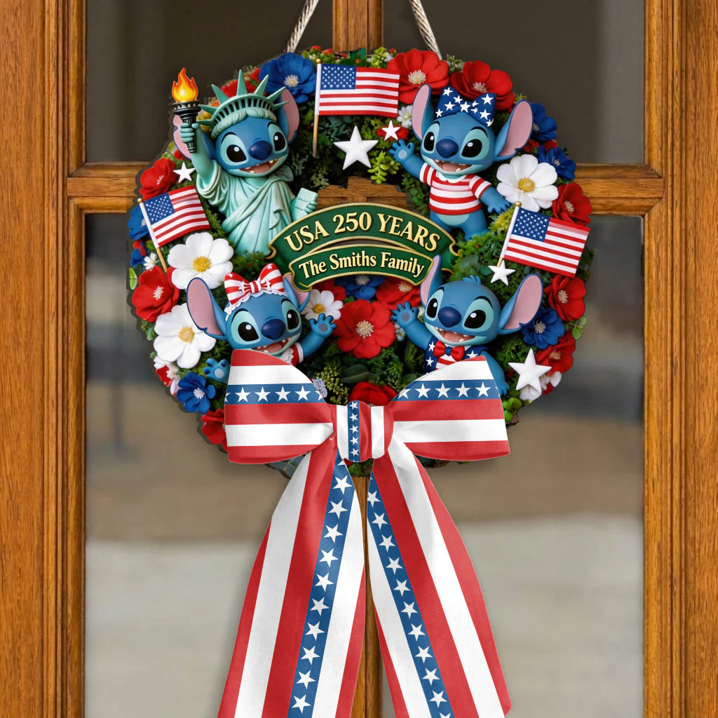 Sti Celebrate 250 Years Of America - Personalized Custom Shaped Wood Sign - Gift For Family, Patriots NL122 - Image 2