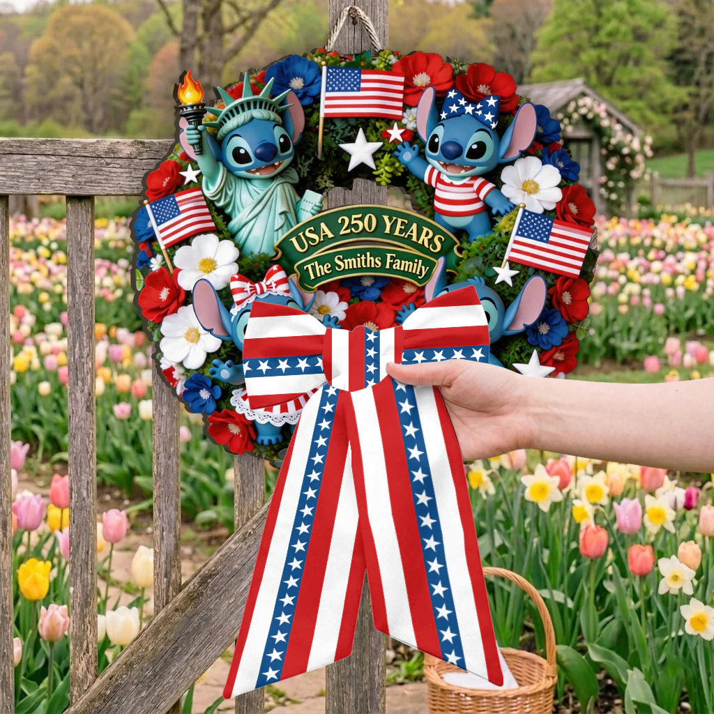 Sti Celebrate 250 Years Of America - Personalized Custom Shaped Wood Sign - Gift For Family, Patriots NL122 - Image 3