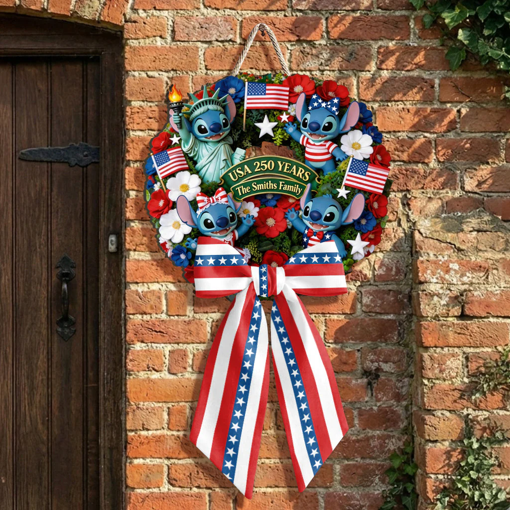 Sti Celebrate 250 Years Of America - Personalized Custom Shaped Wood Sign - Gift For Family, Patriots NL122 - Image 4