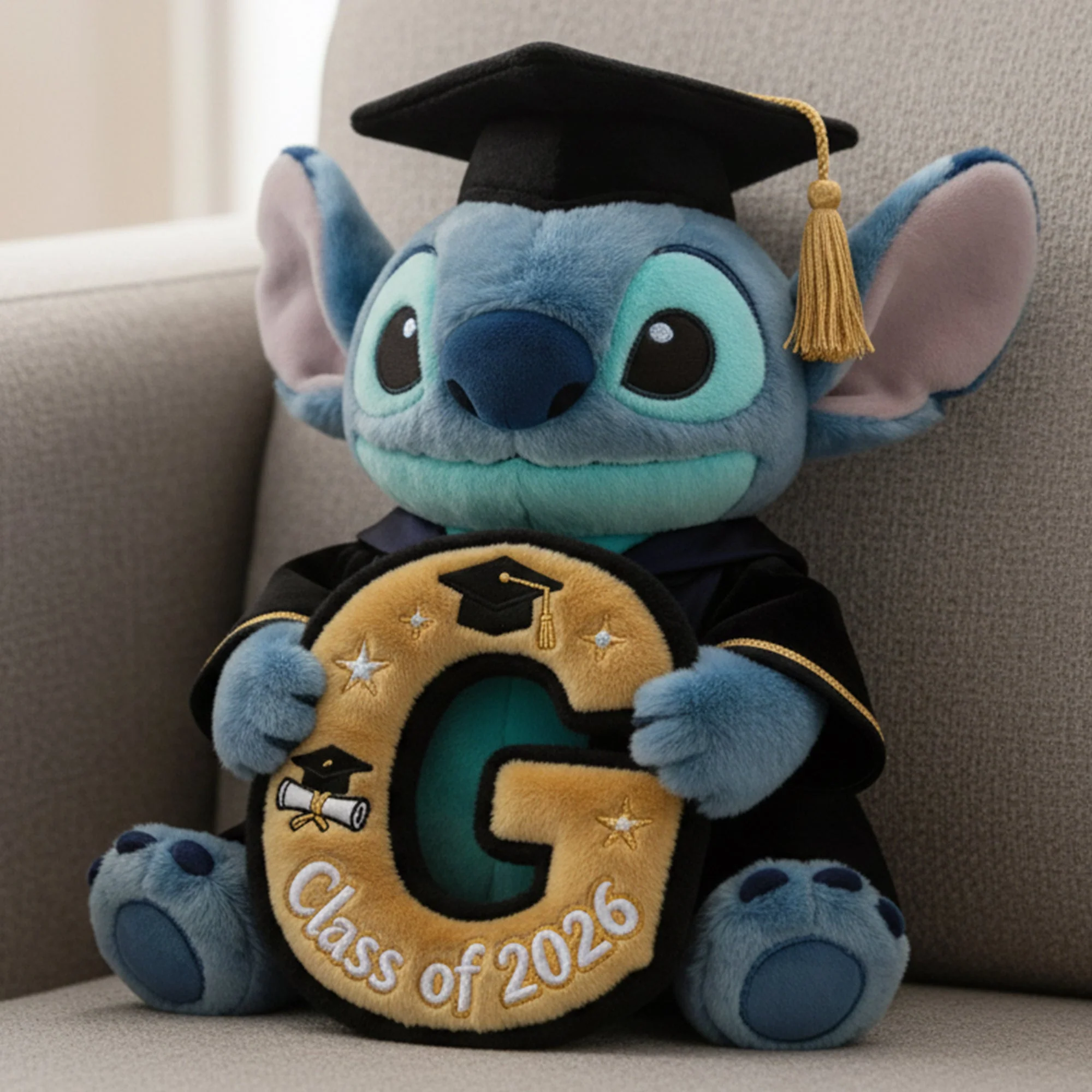 Sti Graduation Keepsake - Personalized Custom Shape Pillow - Special Gift For Graduates NL122 - Image 3