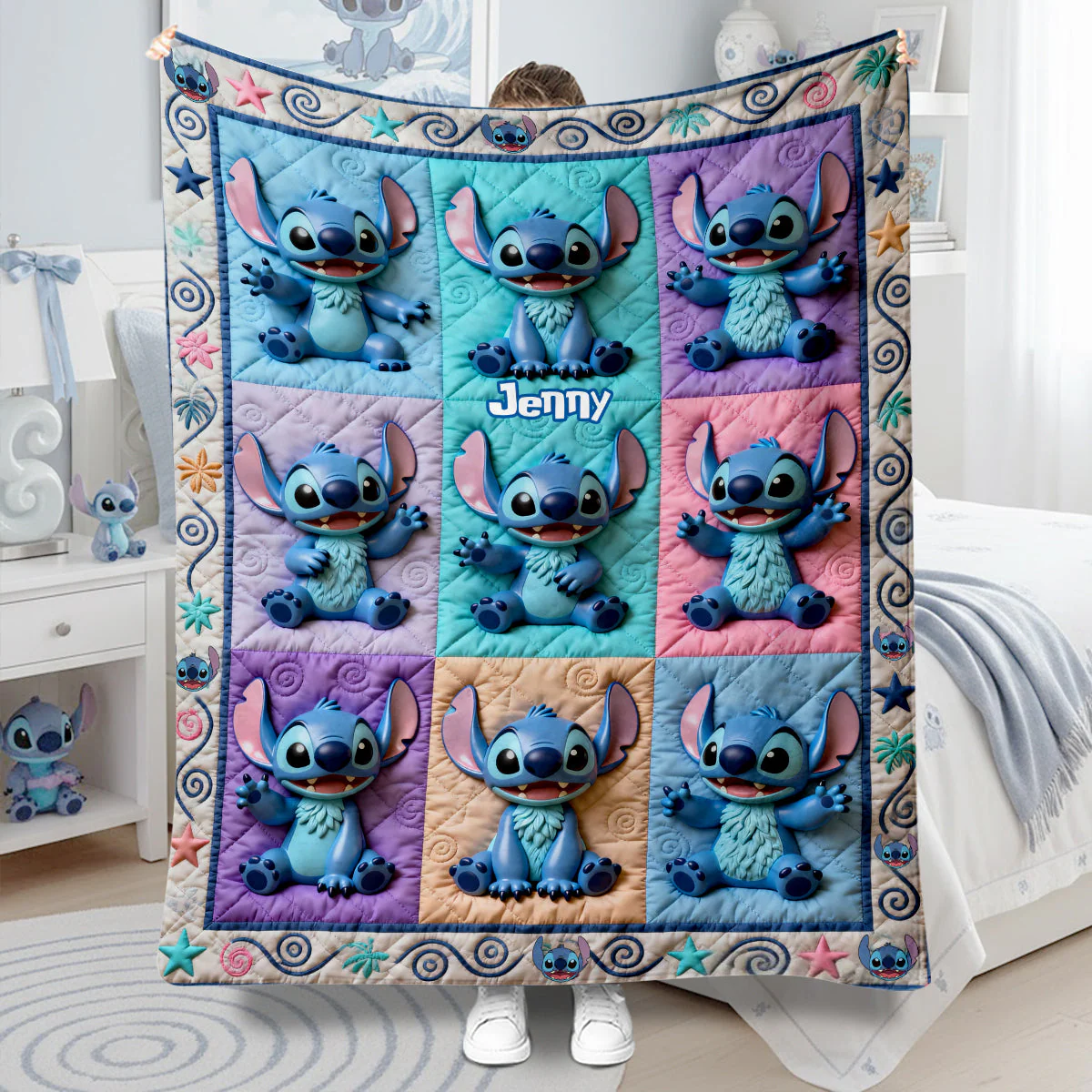 Sti Ohana Means Family - Personalized Blanket - Christmas Gift For Movie Fans NL122