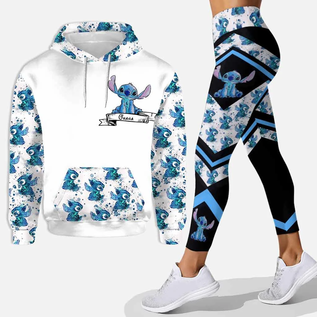 Sti Ohana Means Family - Personalized Hoodie And Leggings NL122