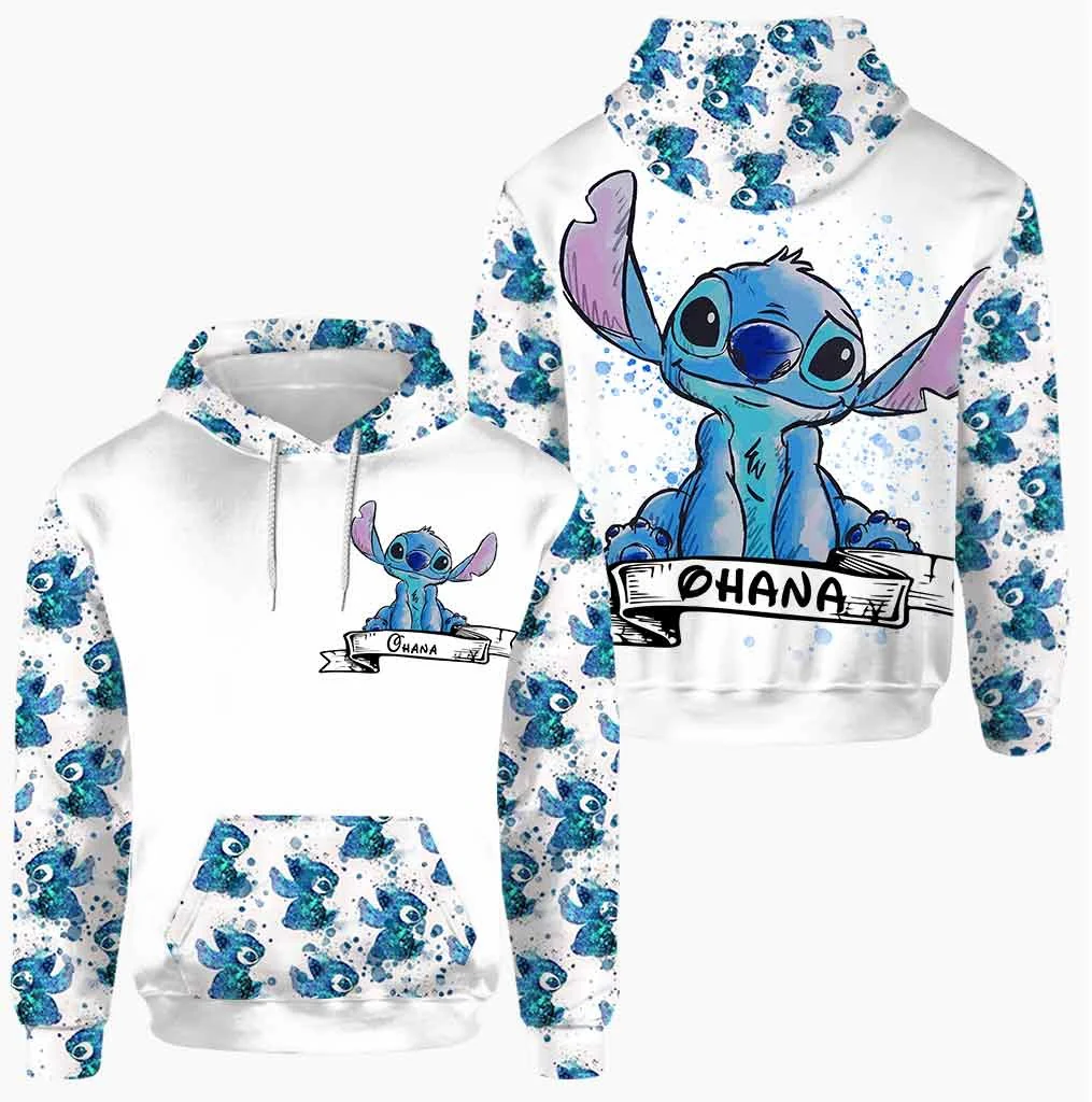 Sti Ohana Means Family - Personalized Hoodie And Leggings NL122 - Image 3
