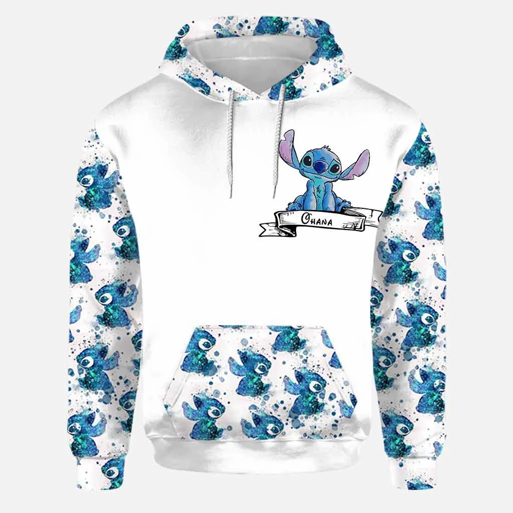 Sti Ohana Means Family - Personalized Hoodie And Leggings NL122 - Image 4