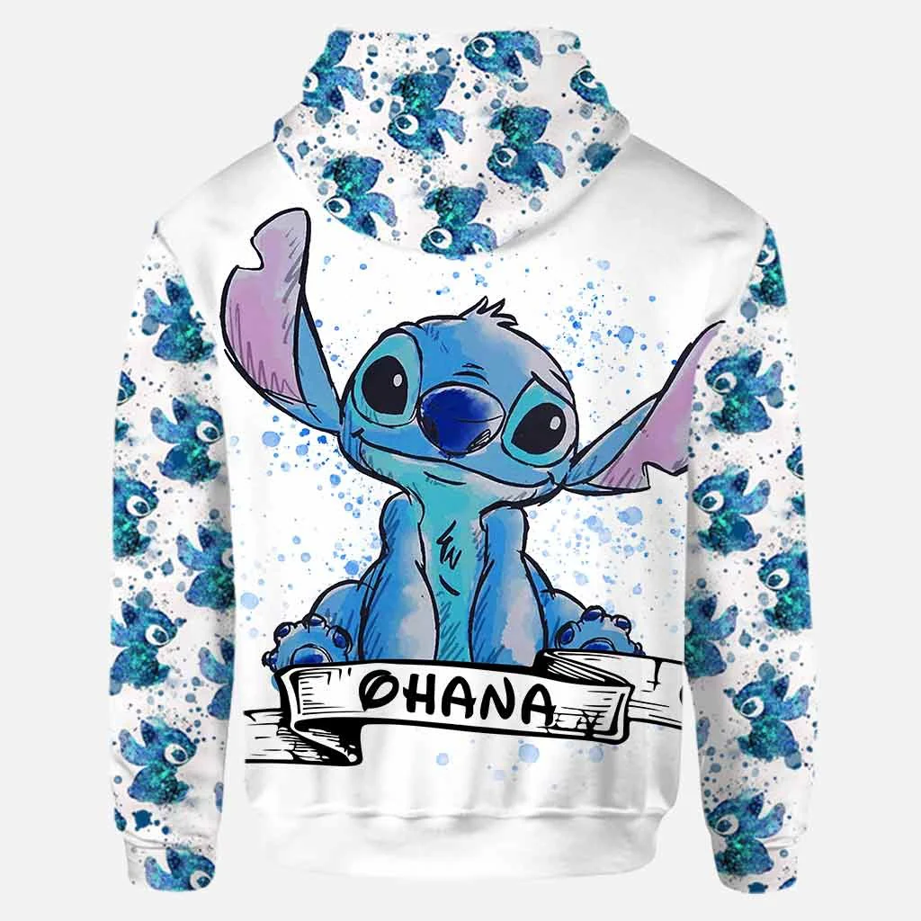 Sti Ohana Means Family - Personalized Hoodie And Leggings NL122 - Image 5