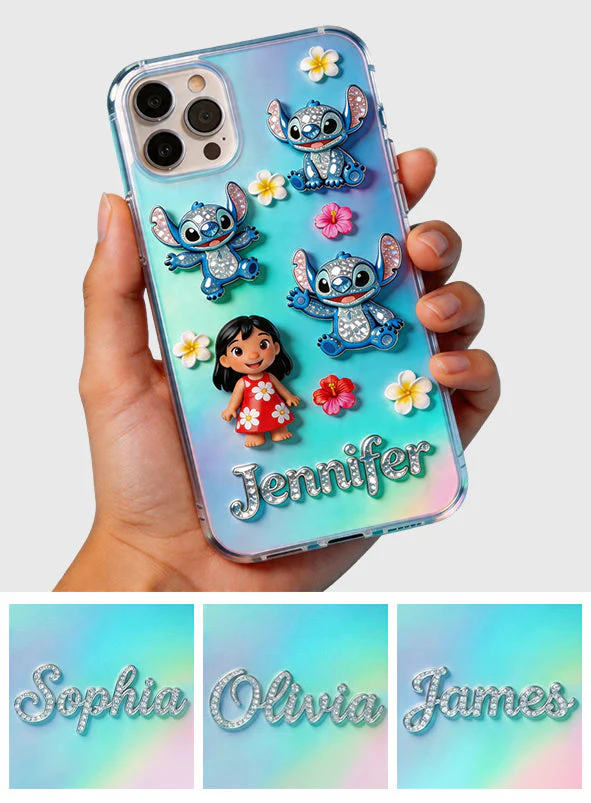 Sti Ohana Means Family - Personalized Phone Case - Gift For Her, Movie Fans NL122 - Image 5