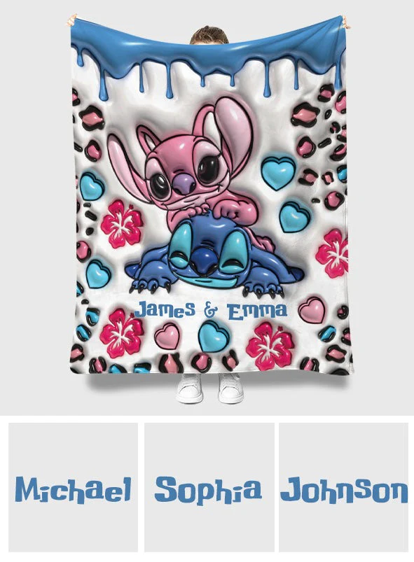 Sti Some People Are Worth Melting For - Personalized Blanket - Gift For Couples NL122 - Image 5