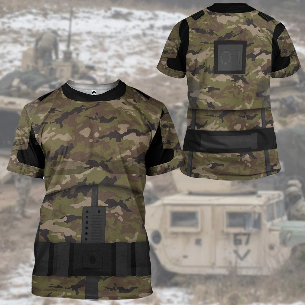 Stormstrooper x US Army T-Shirt 3D For Men & Women - Image 3