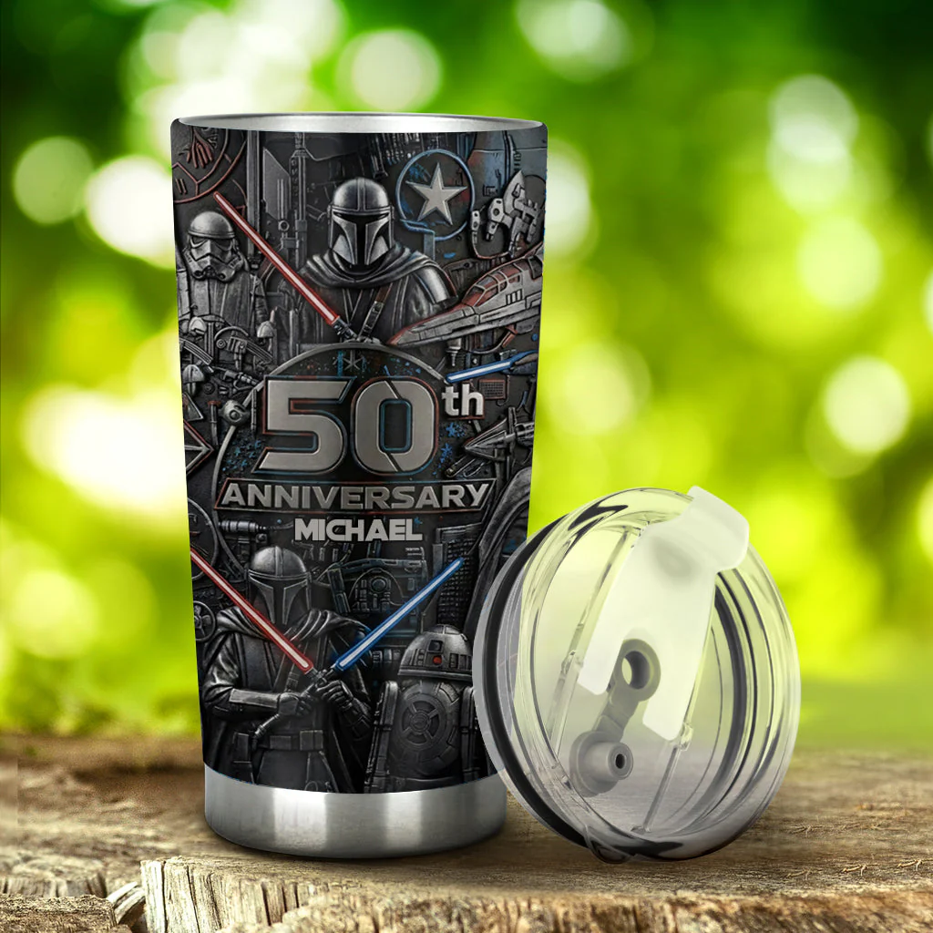 Stwa 50th Anniversary - Personalized Tumbler - Gift For Fan Movies HH01 - Image 3