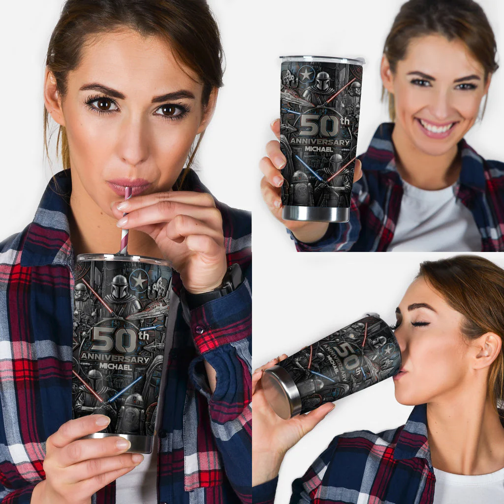 Stwa 50th Anniversary - Personalized Tumbler - Gift For Fan Movies HH01 - Image 4