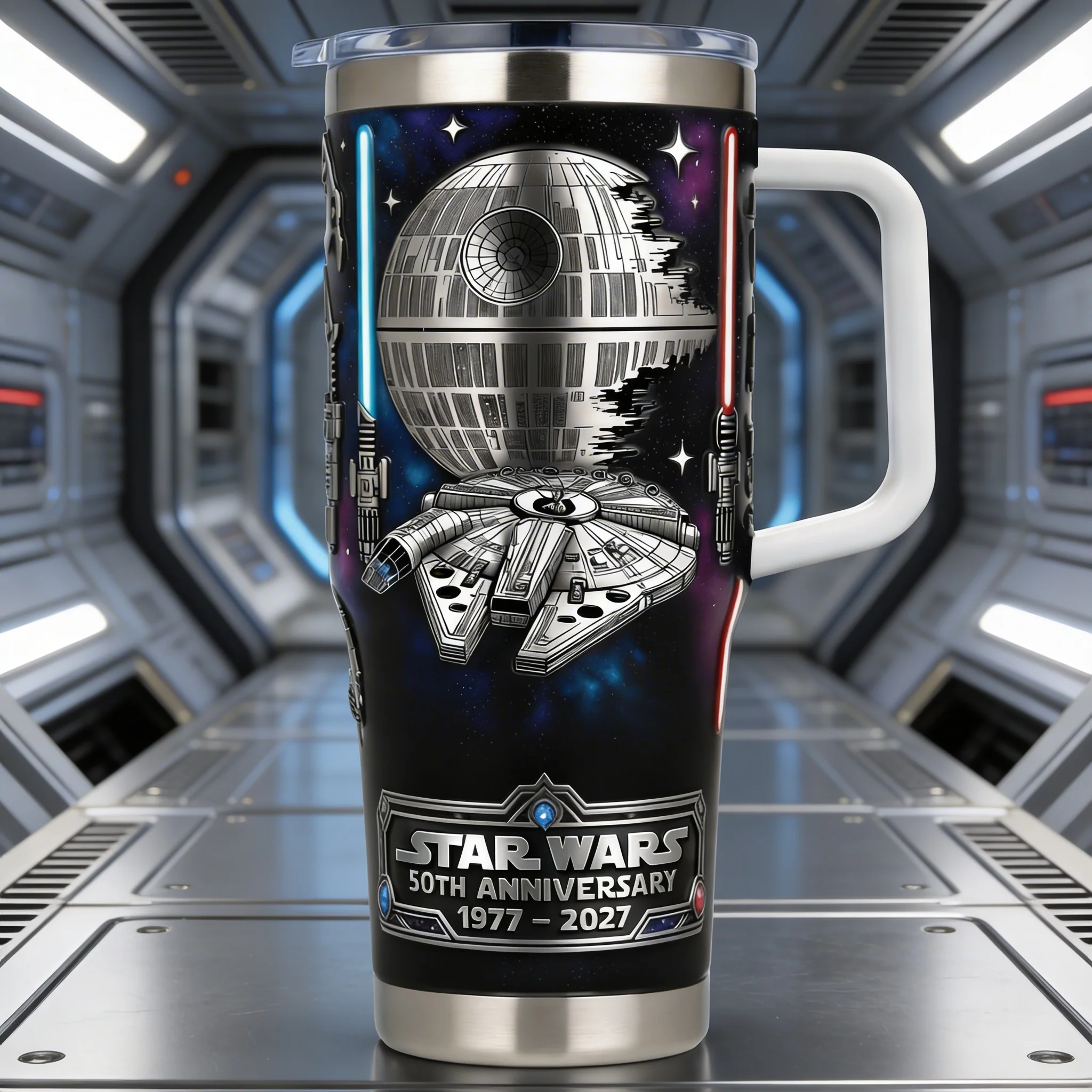 Stwa Best Mom Ever In The Galaxy - Personalized Tumbler - Gift For Mom - Image 3