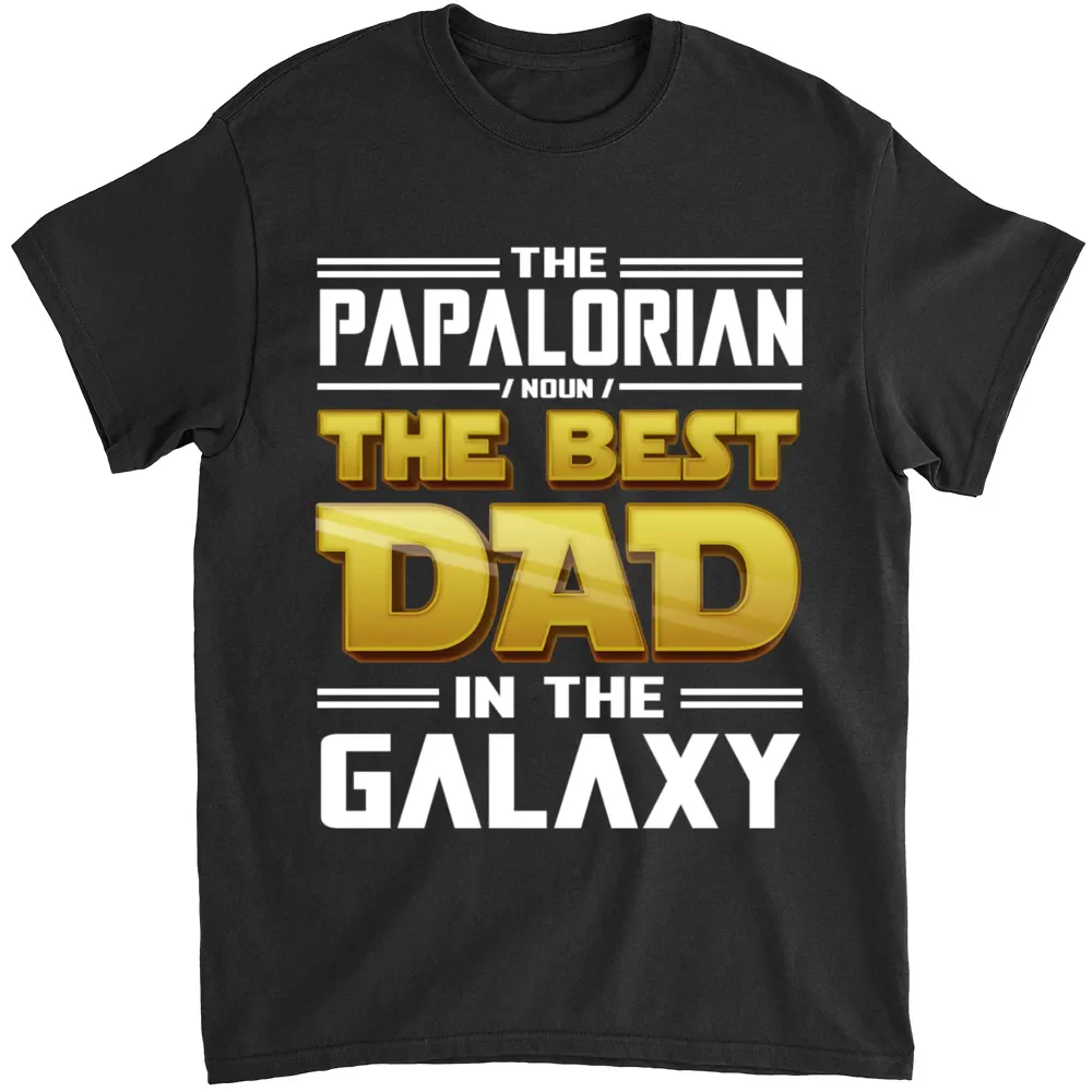 Stwa Dadalorian The Best Dad In The Galaxy - Personalized Shirt 2 Side - Gift For Dad - Image 4