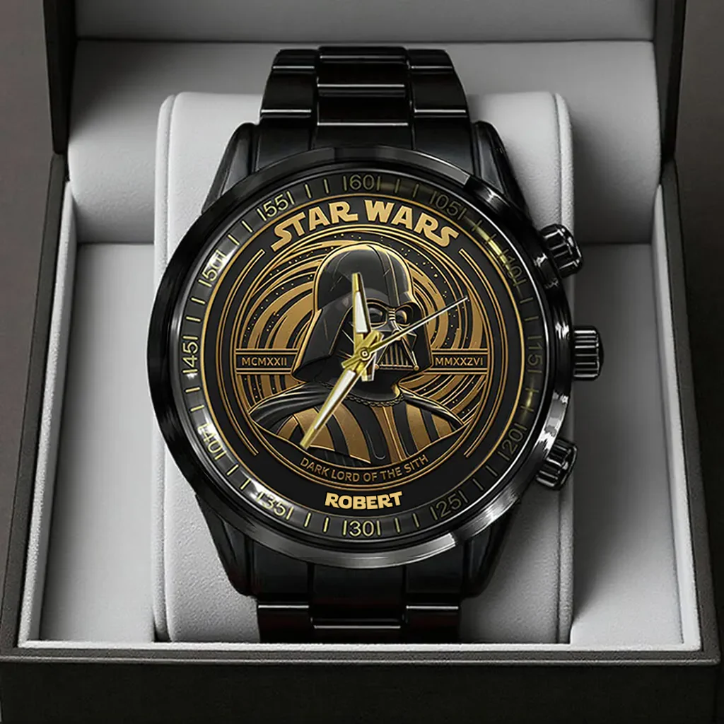 Stwa Dark Lord - Personalized Hand Watch - Gift For Movie Fans HH01