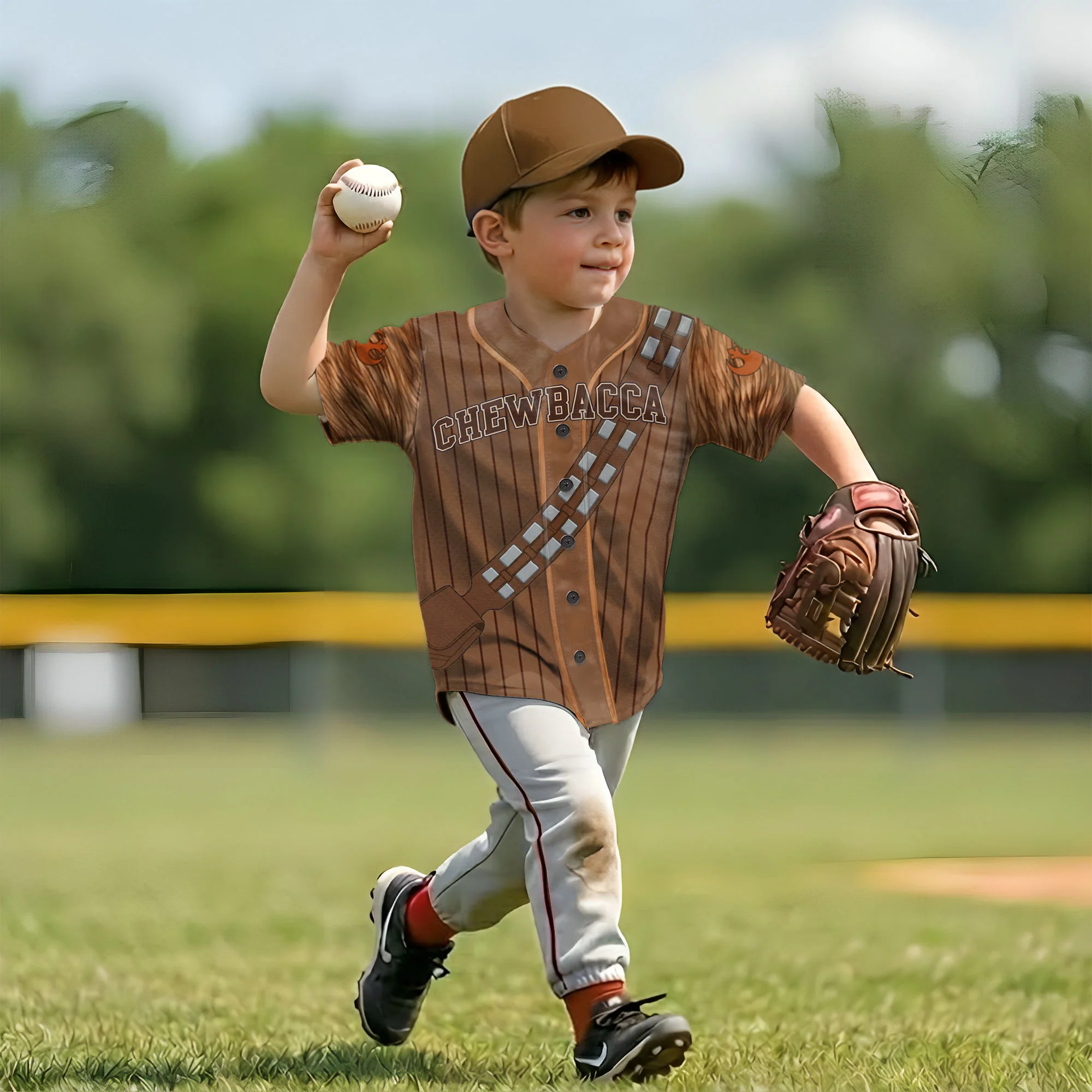 Stwa Family Matching - Personalized Baseball Jersey For Adult, Kid, Toddler - Gift For Family, Movie Fans HH01 - Image 7