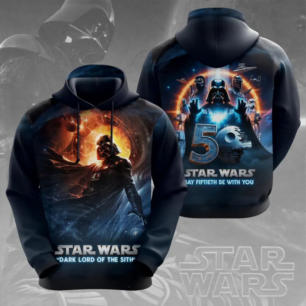Stwa Galaxy Star Celebrate 50 Years Of Legend - Personalized All Over Shirt - Anniversary Gift For Movie Fans - Image 2