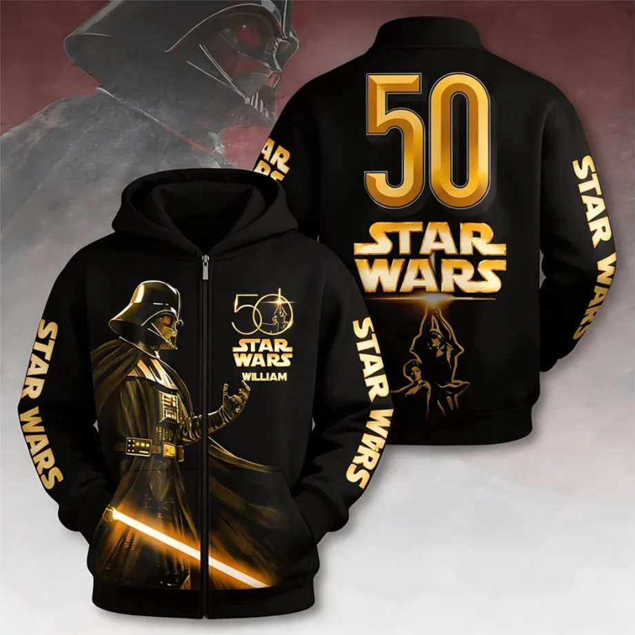 Stwa Galaxy Star Celebrate 50th Anniversary - Personalized All Over Shirt - Gift For Movie Fans NL122 - Image 2