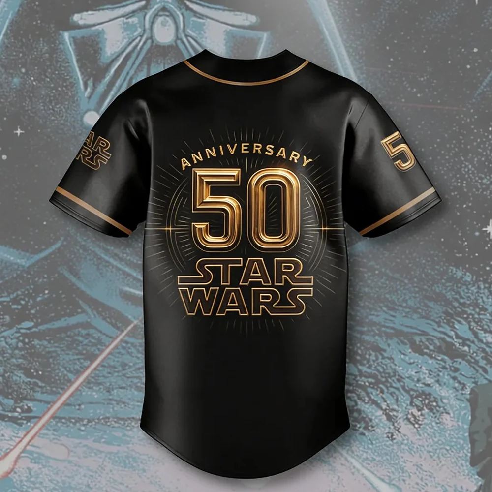 Stwa Galaxy Star Celebrate 50th Anniversary - Personalized Baseball Jersey - Gift For Movie Fans NL122 - Image 3