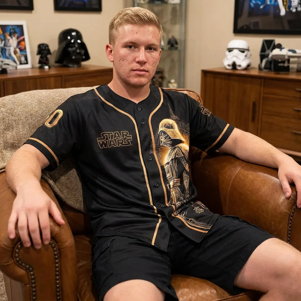 Stwa Galaxy Star Celebrate 50th Anniversary - Personalized Baseball Jersey - Gift For Movie Fans NL122 - Image 4
