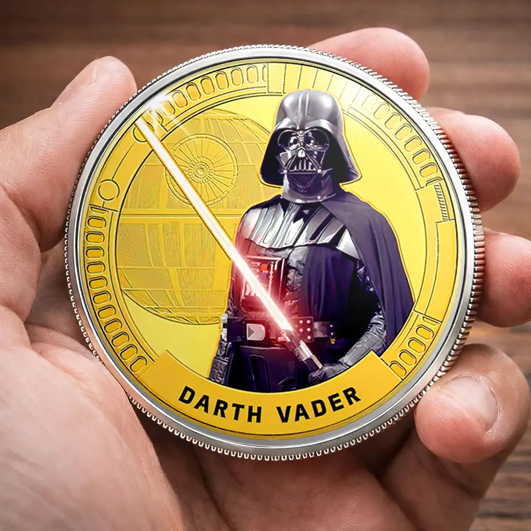 Stwa Galaxy Star Celebrate 50th Anniversary - Personalized Commemorative Coin - Gift For Movie Fans HH01 - Image 2