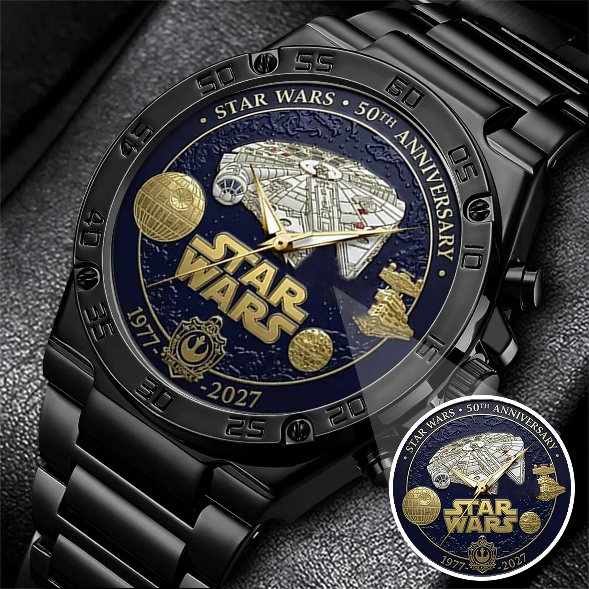 Stwa Galaxy Star Celebrate 50th Anniversary - Personalized Hand Watch - Anniversary Gift For Movie Fans HH01 - Image 3