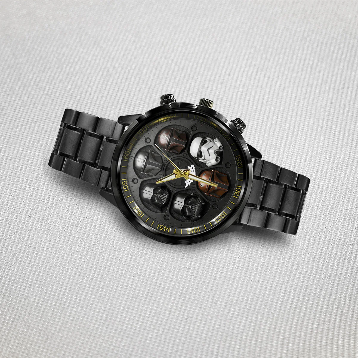 Stwa Galaxy Star Dark Trooper Chrono - Personalized Hand Watch - Gift For Him NL122 - Image 3