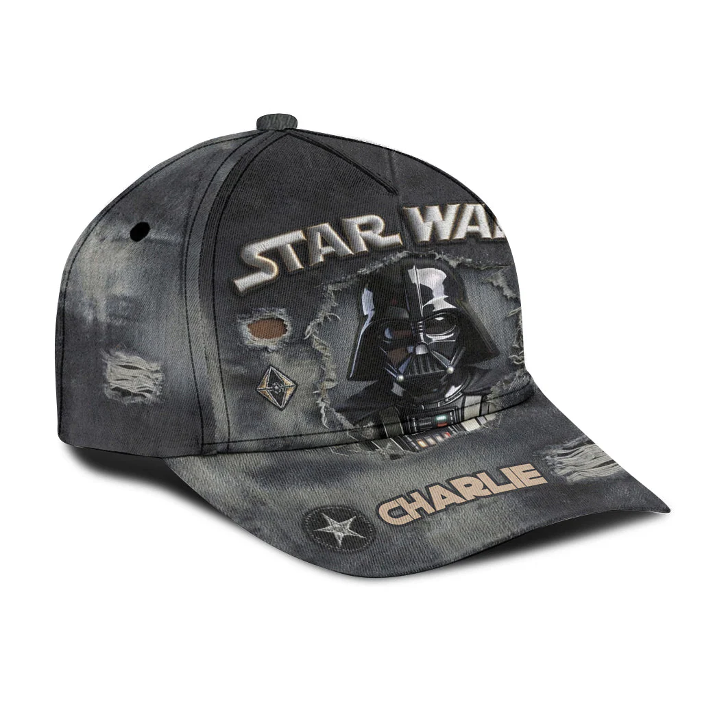 Stwa Galaxy Star Join The Dark Side - Personalized Classic Cap - Gift For Movie Fans - Image 4