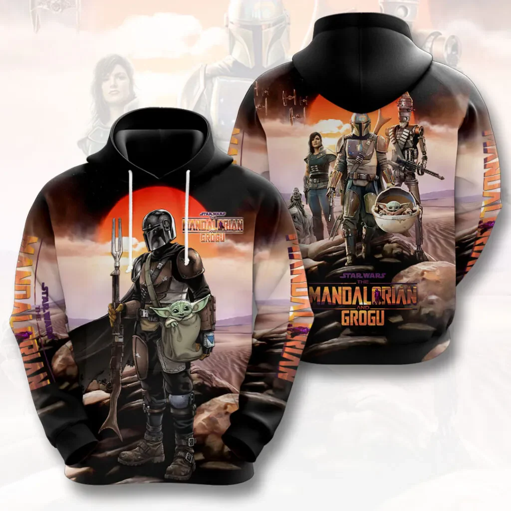 Stwa Galaxy Star The Mamalorian - Personalized All Over Shirt - Gift For Movie Fans - Image 2