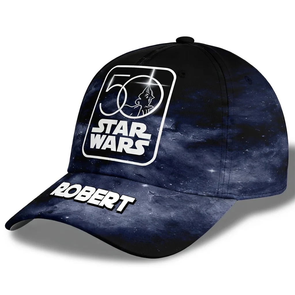 Stwa Galazy Star 50th Anniversary - Personalized Classic Cap - Gift For Movie Fans HH01 - Image 2