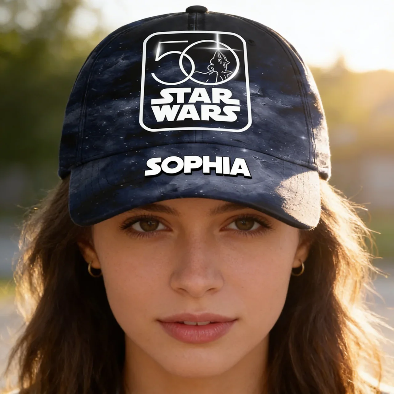 Stwa Galazy Star 50th Anniversary - Personalized Classic Cap - Gift For Movie Fans HH01 - Image 3