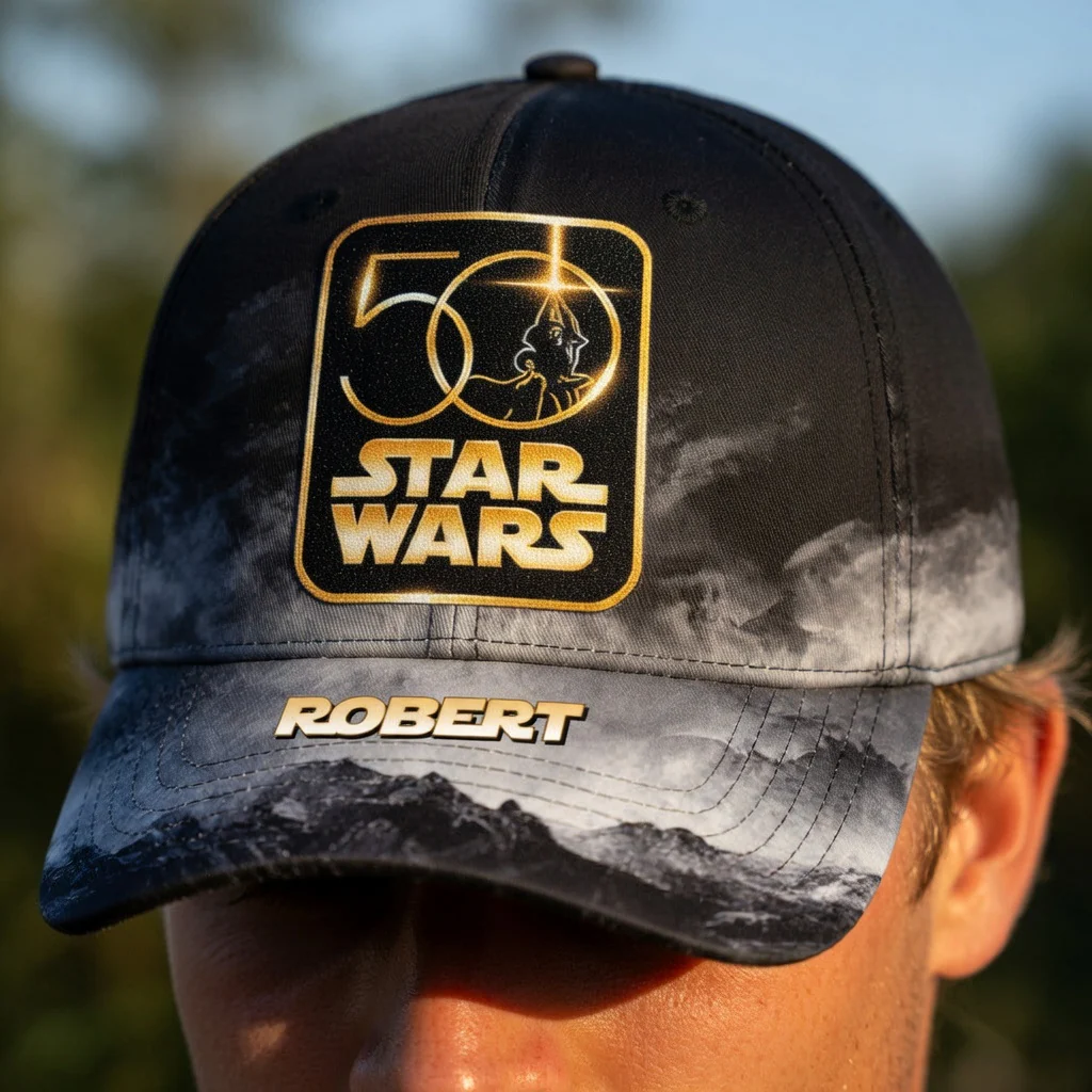 Stwa Galazy Star Celebrating 50th Anniversary - Personalized Classic Cap - Gift For Movie Fans HH01 - Image 2
