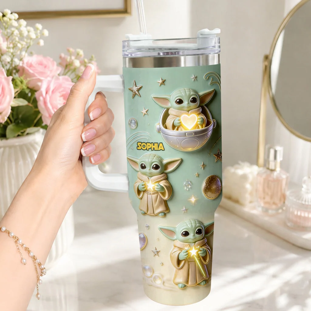 Stwa Just Loves Cute Baby - Personalized Tumbler - Gift For Fan Movies HH01 - Image 2