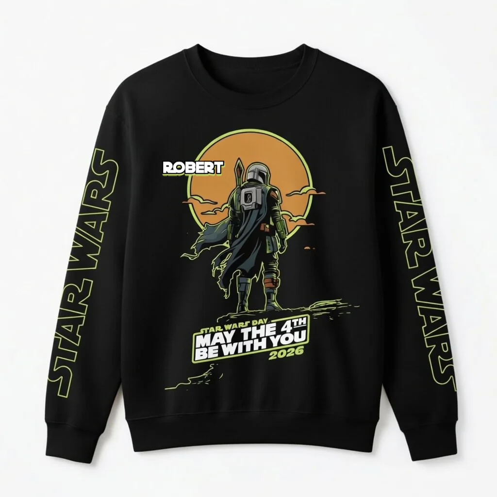 Stwa May The 4th Be With You - Personalized All Over Shirt - Gift For Movie Fans HH01 - Image 6