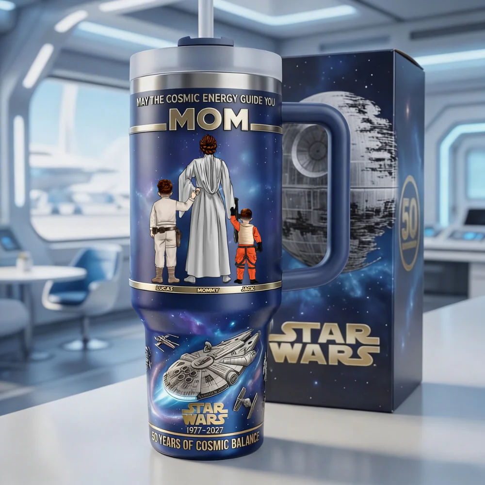 Stwa May The Cosmic Energy Guide Mom - Personalized Tumbler - Gift For Mom - Image 2