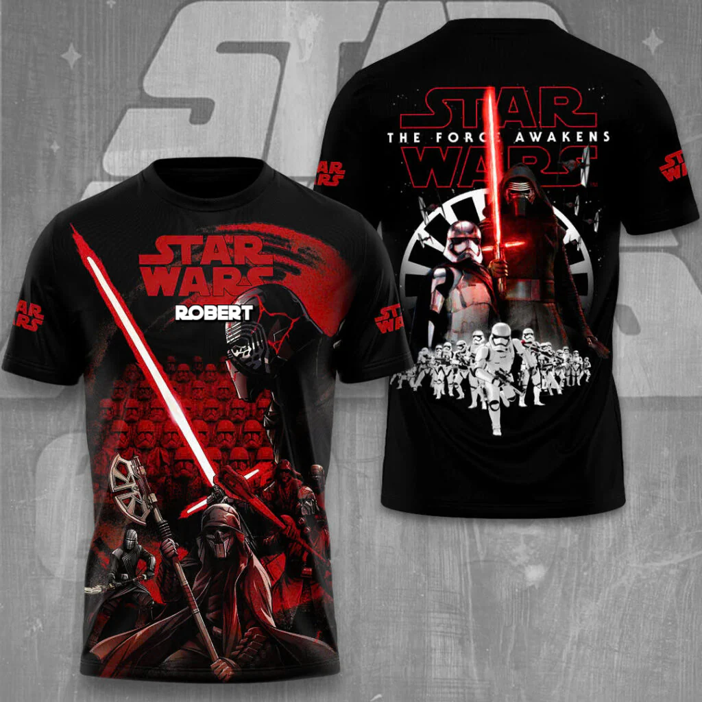Stwa The Awakens - Personalized All Over Shirt - Gift For Movie Fans HH01