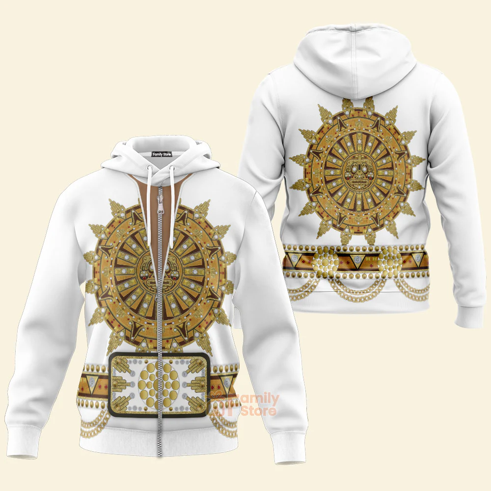 Sun Dial Elvis Sweat Suit - Costume Cosplay Hoodie Sweatshirt Sweatpants CSELV013 - Image 3
