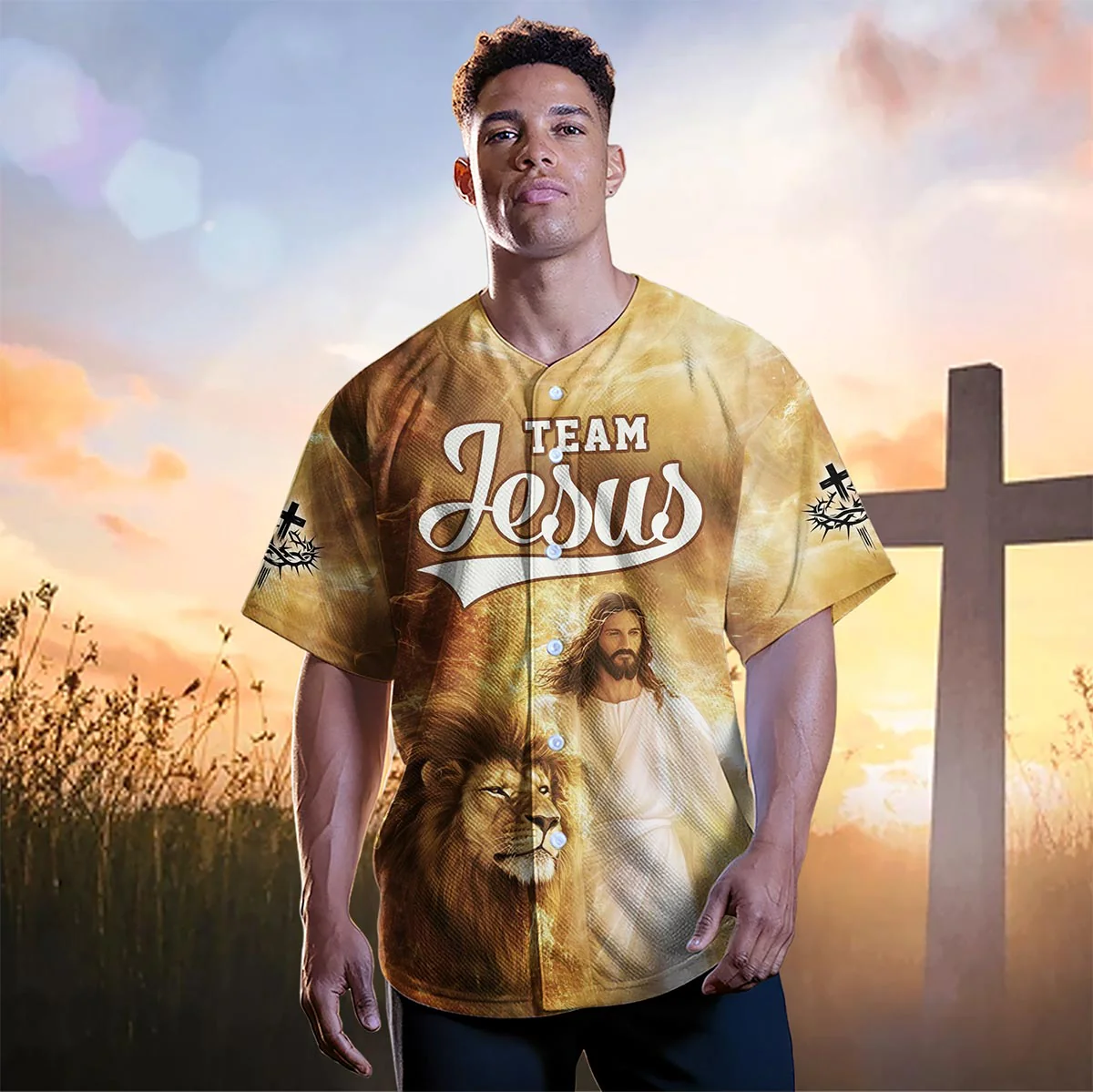 Team Jesus – Lion of Judah Baseball Jersey Bundle - Image 11