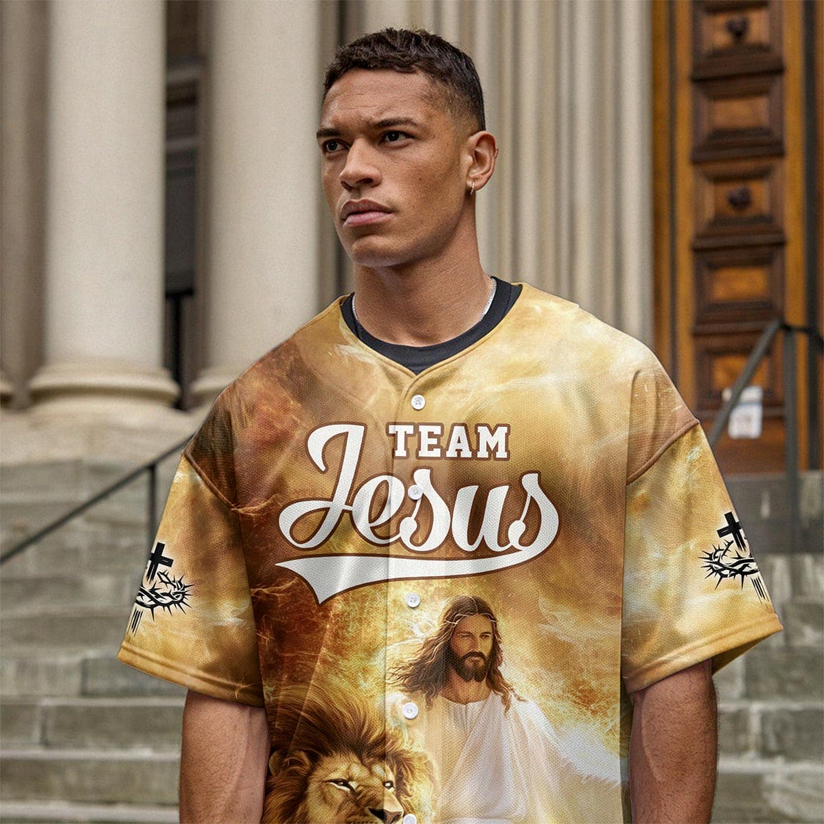Team Jesus – Lion of Judah Baseball Jersey Bundle - Image 8