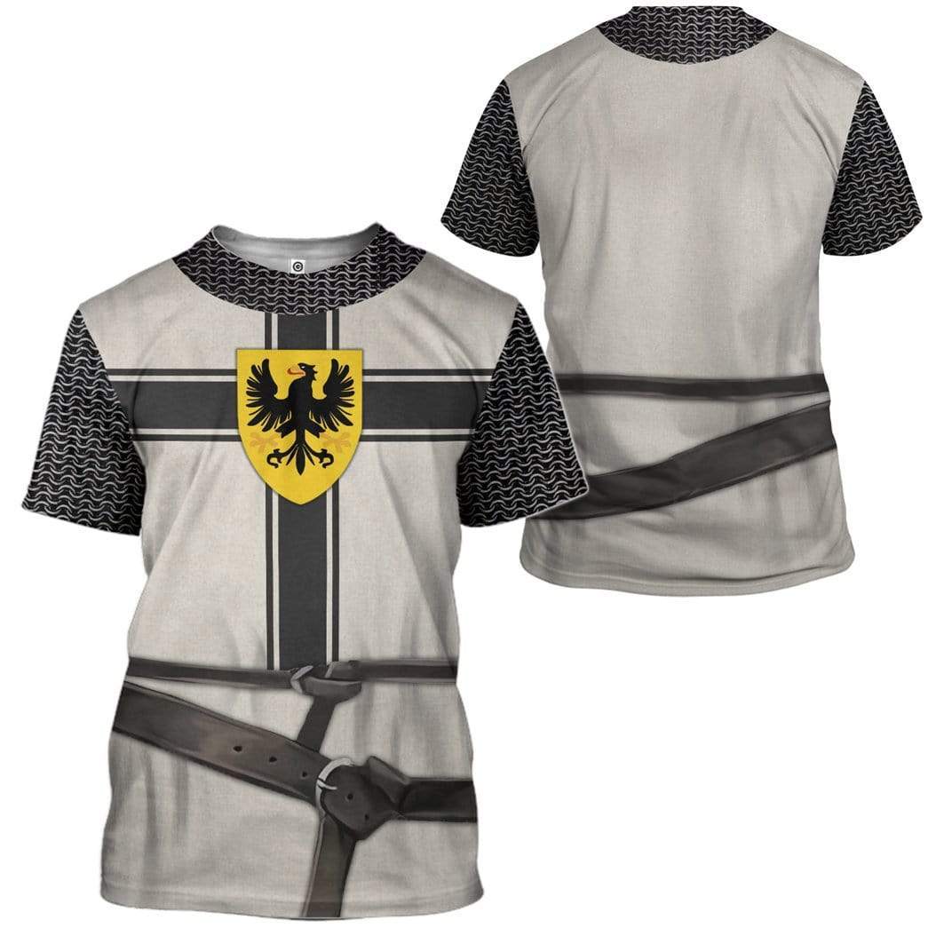 Teutonic Knight T-Shirts For Men - Image 2