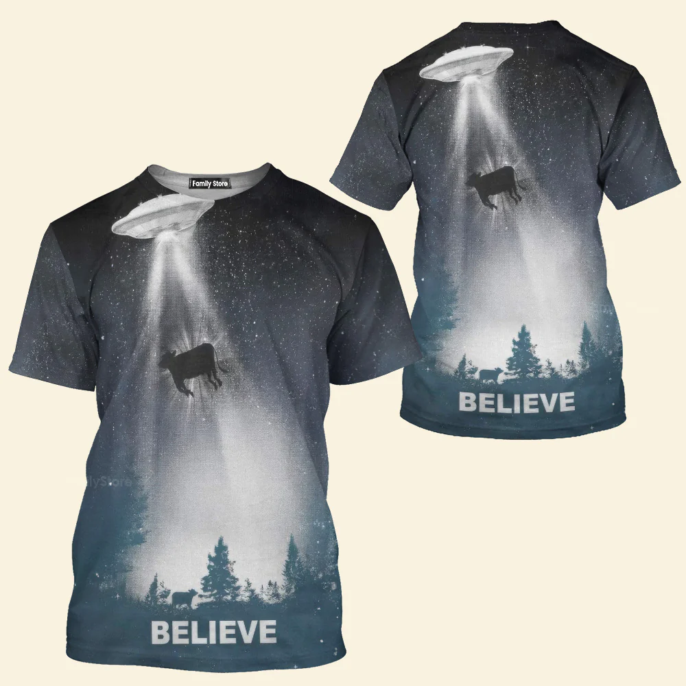 UFO Beliveve - 3D TShirt - Image 2